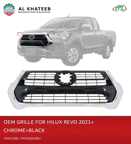 GRILL OEM REVO 2021+ CHROME+BLACK