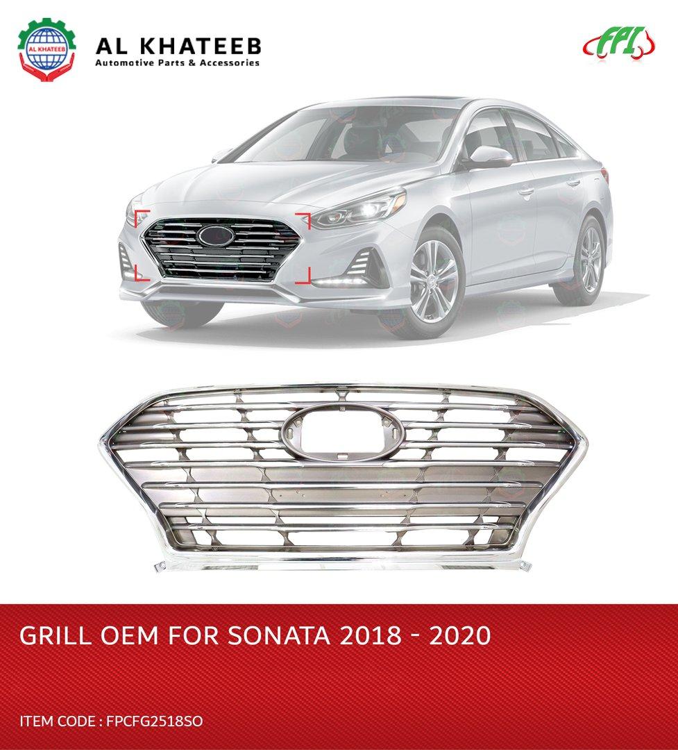 FPI Car Front OEM Radiator Grille Sonata 2018-2020