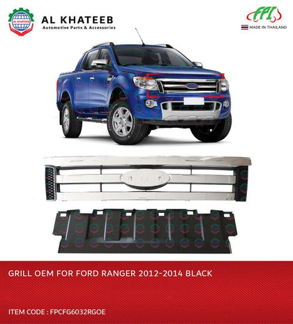 GRILL OEM FOR RANGER 2012-14 BLACK