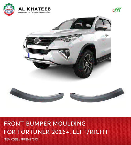 FPI Car Front Bumper Fender Moulding For Fortuner 2016-2019, Left