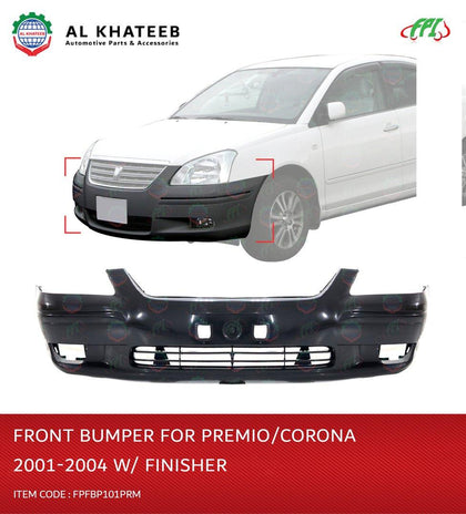Al Khateeb FPI Car Front Bumper With Finisher Premio/Corona 2001-2004