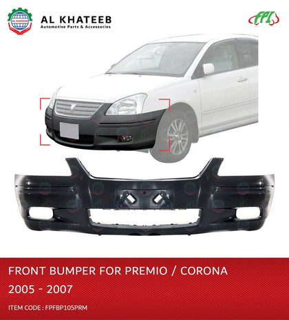 Al Khateeb FPI Car Front Bumper Premio/Corona 2005-2007