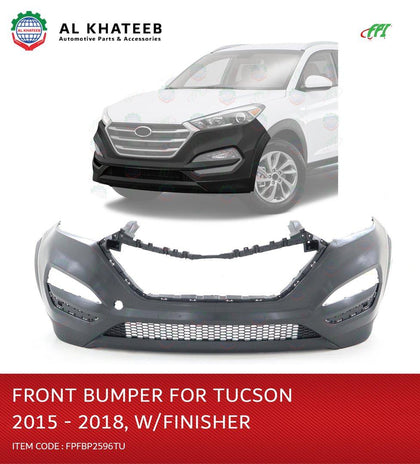 Al Khateeb FPI Front Bumper For Tucson 2015-2018 With Finisher