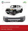 FPI Front Bumper With Grille FJ Cruiser 2007+ With Finisher Black