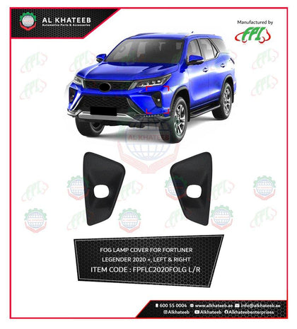 Al Khateeb FPI Front Bumper Fog Lamp Corner Cover Left Fortuner Legender 2020+