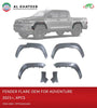 FPI Car OEM Fender Glare For Adventure 2021+ 6Pcs/Set