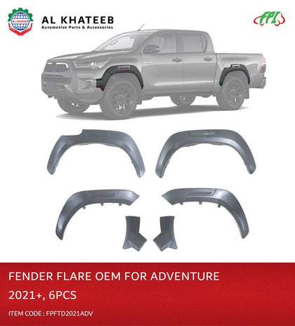 Al Khateeb FPI Car OEM Fender Glare For Adventure 2021+ 6Pcs/Set