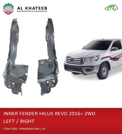 Al Khateeb FPI Front Inner Fender Liner Cover Right Hilux Revo 2016-2021, 2Wd