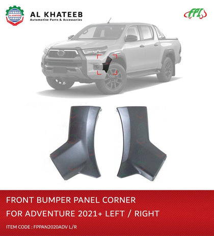 FPI Car Front Bumper Panel Corner Right Adventure 2021+