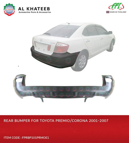 REAR BUMPER FOR PREMIO/CORONA 2001-04