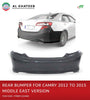 Al Khateeb FPI Car Rear Bumper Camry 2012-2014, ABS No Paint,Middle East Version