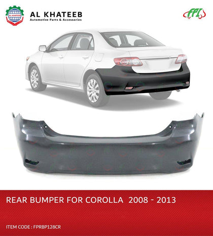 Al Khateeb FPI Car ABS Rear Bumper For Corolla 2008-2013