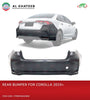 FPI Car Rear Bumper Corolla 2019+