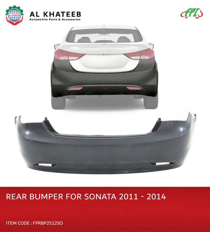 Al Khateeb ABS Rear Bumper For Sonata 2011-2014