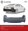 ABS Car Rear Bumper With Two Ee Holes Sonata 2014-2015