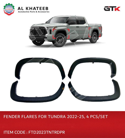 Fender Flared for Tundra 2022-2025 4PCS/SET
