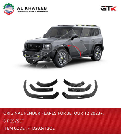 Original Fender Flares For T2 2023+, 6 PCS/Set