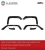 Front & Rear Fender Flares Trim Land Cruiser Pickup Fj79 2007-2025, 2-Door 6Pcs/Set, No Paint