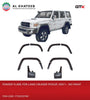 GTK Fender Flare With Mud Flap For Land Cruiser FJ76 2007+, No Paint