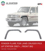 Front Fender Flare Big Land Cruiser Pickup Station 2007+, 2Pcs/Set No Paint