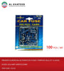 Al Khateeb Premier European Automotive Fuses Torpedo Bullet Classic Fuses 25A Amp 100Pcs/Card