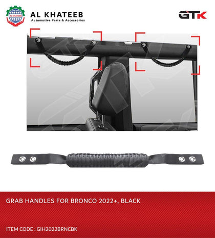 GRAB HANDLES FOR BRONCO  2022+,BLACK