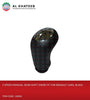 Al Khateeb 5 Speed Manual Gear Shift Knob Fit For Renault Cars, Black