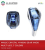 AutoTech Crystal Car Gear Shift Knob Multi-Color Led Light For Hyundai, 7 Color