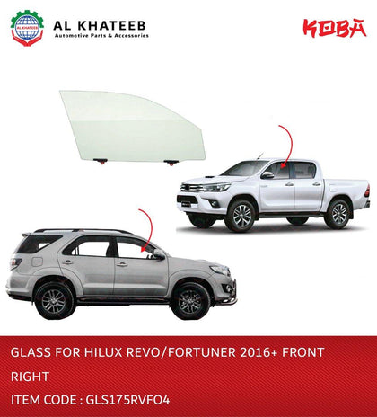 Glass for Hilux Revo/Fortuner 2016+ Front Right