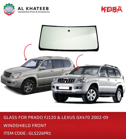 Glass for Prado FJ120 & GX470 2002-2009 Windsheild Front
