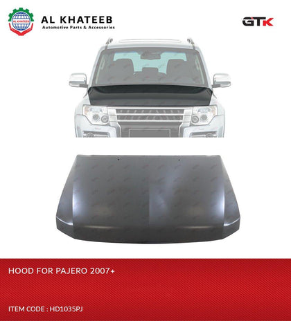 GTK Car Aluminum Hood Pajero 2007+ OEM