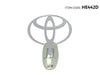 Al Khateeb Toyota Car Bonnet Badge Hood Emblem Metal Chrome