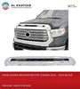 Chrome Hood Guard Decoration With LED Tundra 2012-2014