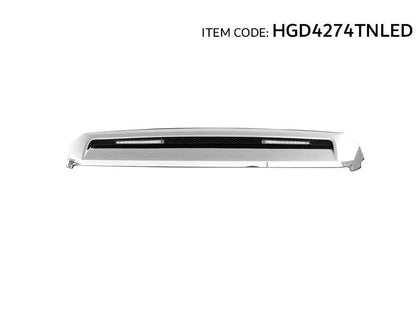GTK White Hood Guard Decoration For Tundra 2012-2014 With LED