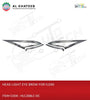 Car Headlight Eyebrow Trim Cover Land Cruiser FJ200 2008-2015, 4Pcs/Set ABS Chrome