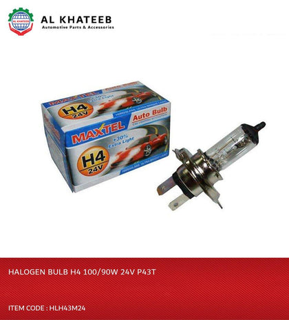 HALOGEN BULB H4 100/90W 24V P43T