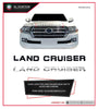 Al Khateeb Land Cruiser Car Metal 3D Letters Hood Emblem Badge, Chrome 56Cm
