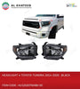 Car Headlight High Edition With Daytime Running Light Tundra 2014-2020, 2Pcs/Set Black