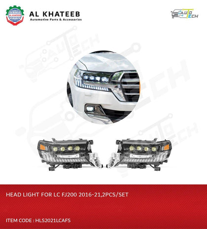 Head Light for LC FJ200 2016-2021 2PCS/SET