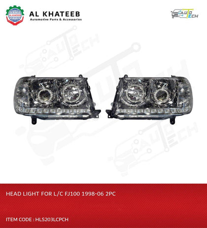 HEAD LIGHT FOR L/C FJ100 1998-06 2PC