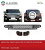 Car Grille With Headlight and 2PCS Tail Light FJ Cruiser 2007-2019, Black