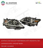 Car Headlight Performance With Sequential Indicator Rx270 2013+, 2Pcs/Set Black