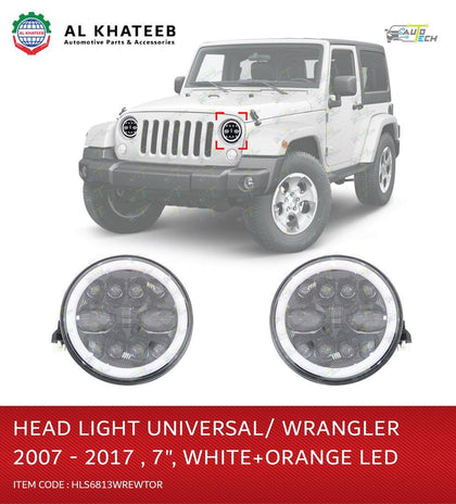 HEAD LIGHT UNIVERSAL 7