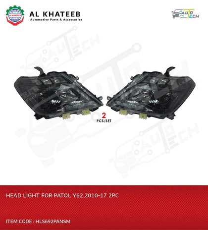 HEAD LIGHT4 PATOL Y62 2010-17 2PC