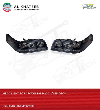 HEAD LIGHT FOR CROWN 1998-2002 /LED DECO