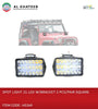 Universal Car & Motor LED Spot Light Bar White 21LED DC 12V With Bracket, Black Plastic Housing 2PCS/Set