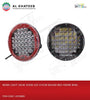 WORK LIGHT 185W 3030# LED 37x5W ROUND RED FRAME RING