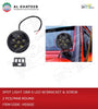 Universal Car Spot Light 6 LED White Truck, Off-Road 8W With Bracket & Screw Set