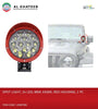 Al Khateeb Universal Vehicle Spot Light 14 LED 88W 6500K Fit To Truck Jeep And Off-Road, Red Plastic Housing 2Pcs