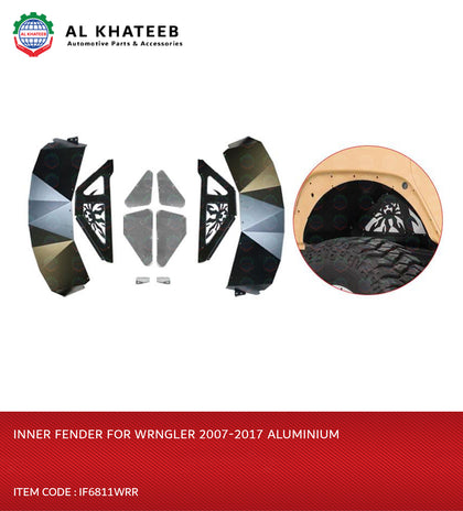 INNER FENDER FOR WRNGLER 2007-2017 ALUMINIUM